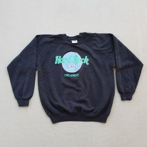 80s Orlando Hard Rock crew neck sweater!